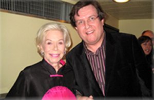 Nick with Louise Hay, author of You Can Heal Your Life